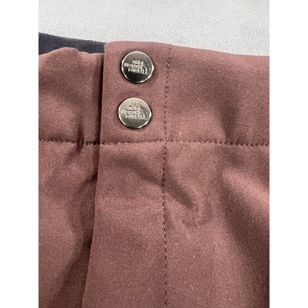 The North Face Women's Brown Softshell Snow Pants M Regular Bootcut Winter Ski - Picture 5 of 16